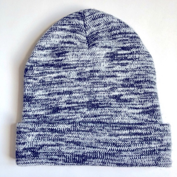 VICTORIA SECRET PINK Beanie Marled BLACK GRAY HEATHER Women’s - Picture 3 of 15